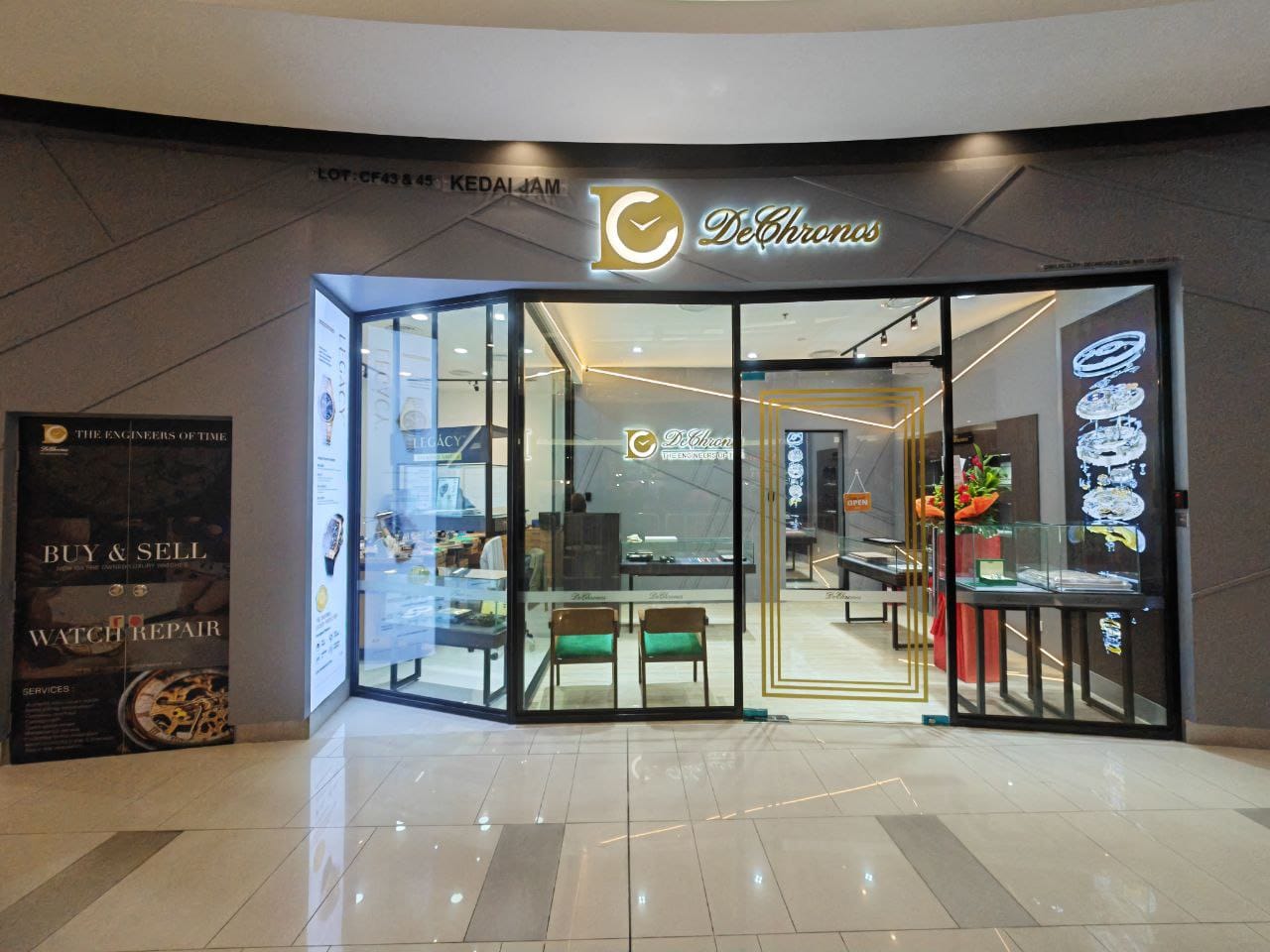 DeChronos Petaling Jaya outlet at Paradigm Mall